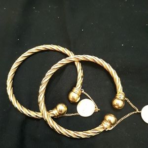 Gold bangles